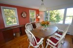 Dining room with seating for 6